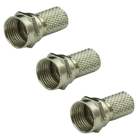 разъем на кабель ТВ 205 F RG6 3 шт divedeer db44 разъем