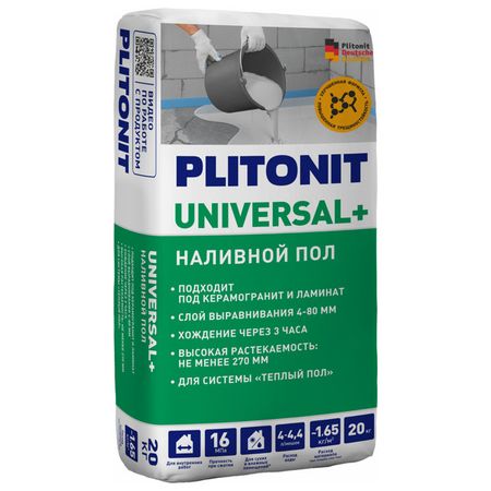 ровнитель для внутр.работ PLITONIT Universal универсальный 20кг крюк для велосипеда 20кг