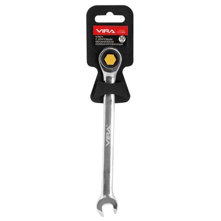 ключ комбинированный VIRA с храповым механизмом 10мм letiittgoo мини ключи с храповым механизмом 3 шт