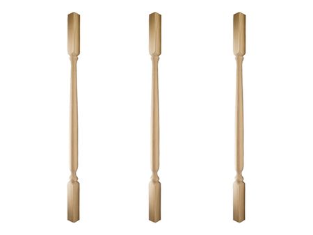 балясина точеная тип 1 900х40х40мм б/с