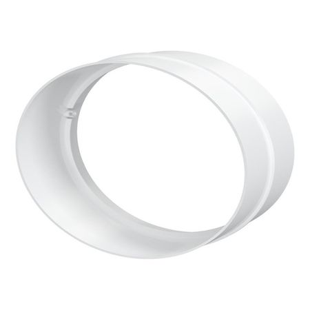 соединитель ЭРА D160мм пластик белый соединитель для садового водопро sgoohan белый пвх