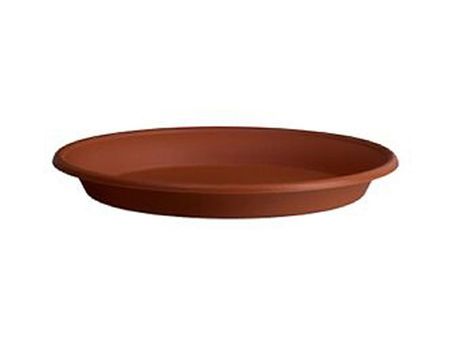 поддон пластиковый d23см терракот