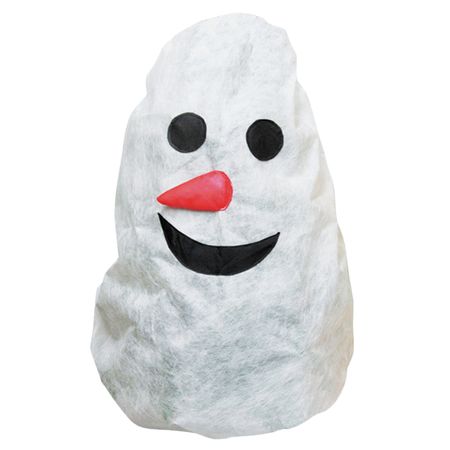 укрытие зимнее Снеговик 120х97см рождественские наклейки из фетра санта клаус лось снеговик