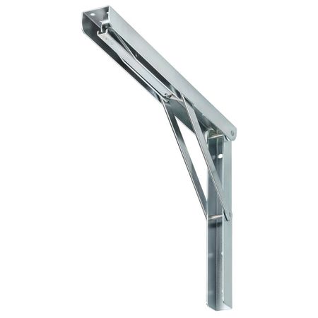 консоль складная VORMANN Multi-Line 300х200х30мм 200кг сталь оцинкованная складные веера с перьями