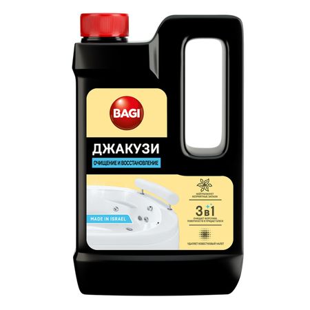 средство чистящее БАГИ Джакузи 500мл для гидромассажных ванн тоник для лица byphasse алое вера 500мл