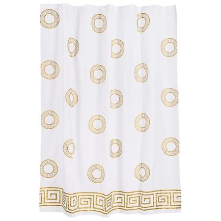 занавеска для ванной WESS Classic 200х180см полиэстер белая шифоновая занавеска тияна белая