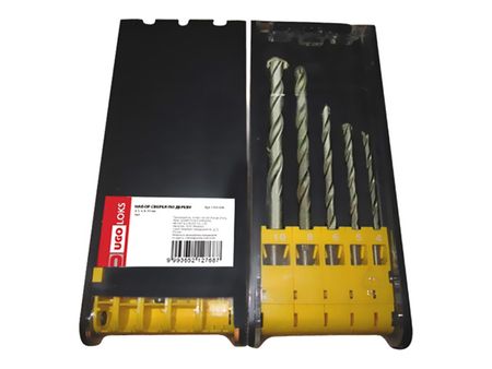 набор сверл по дереву UGO LOKS 5шт коронок по дереву ugo loks 19 127мм 16шт