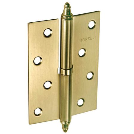 петля разъемная MORELLI 100x70x2,5мм L бронза с коронкой петля разъемная morelli 100х70х2 5мм r кофе с коронкой