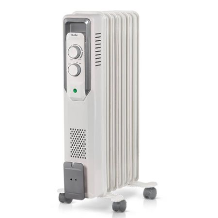 радиатор масляный BALLU Cube BOH/CB-07W 1500Вт 7 секций аэрогриль vitek af4001 1500вт белый 5 л