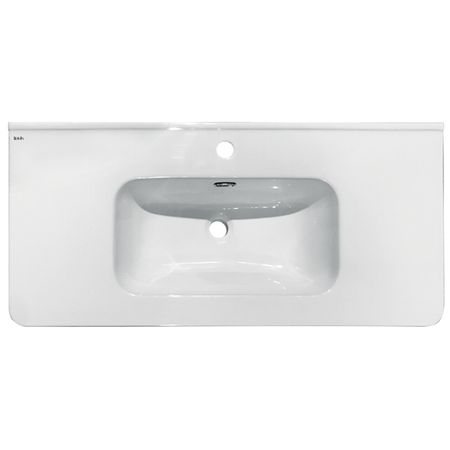 раковина для тумбы IDDIS Edifice 100см белая din рейка dori 100см