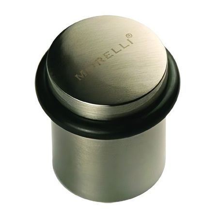стопор для двери MORELLI DS3 SN никель защелка сантехническая morelli 1885p bn бесшумная под цилиндр никель