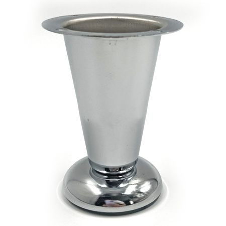 ножка фигурная 100мм хром