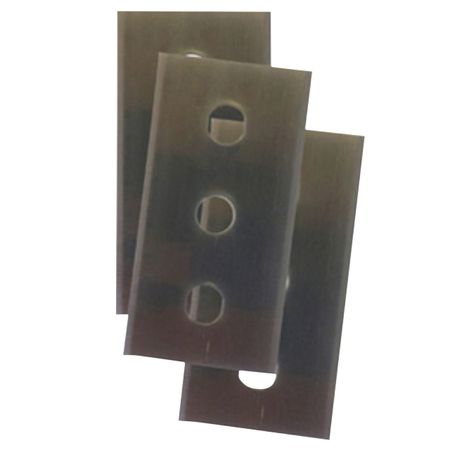 лезвия GEFU к скребку для стеклокерамики запасные 3шт нерж.сталь запасные части для соковыжималки hurom