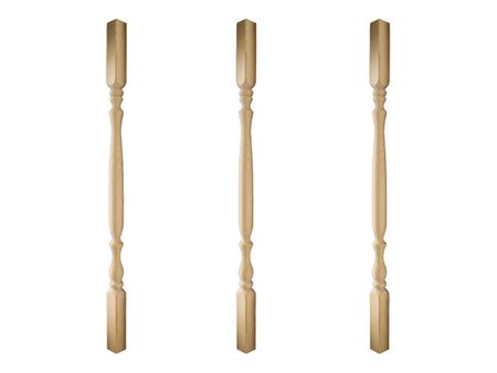 балясина точеная тип 2 900х40х40мм б/с