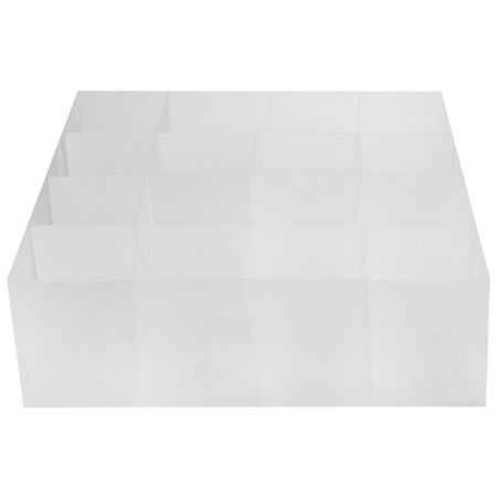 коробка для белья РЫЖИЙ КОТ 16 ячеек 30х30х10см складная полипропилен коробка для белья рыжий кот 6 ячеек 30х15х7см складная полипропилен