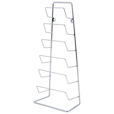 держатель для крышек РЫЖИЙ КОТ 45х18,5х11см хромированный металл крышек чехлов для продуктов you ll love 9шт 14х8см 20х10см 26х10см