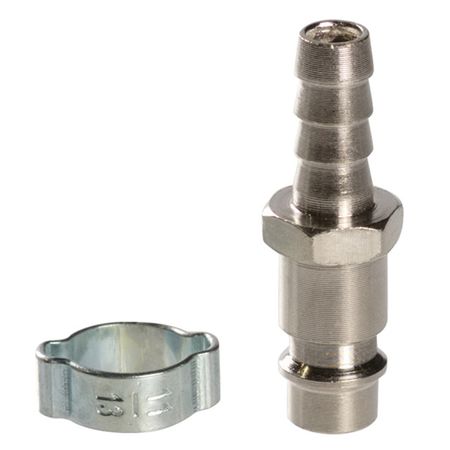 переходник FUBAG рапид-штуцер елочка 8мм с обжимным кольцом 8х13мм 1шт переходник fubag рапид штуцер 1 4 m нр 1шт