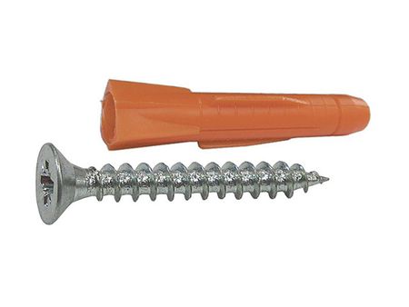 дюбель универсальный 6х37мм с шурупом 10шт дюбель универсальный полипропиленовый 10х61мм 10шт