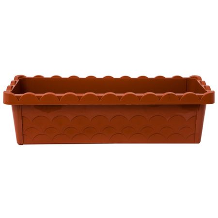 ящик балконный Parad 100см пластик терракот din рейка dori 100см