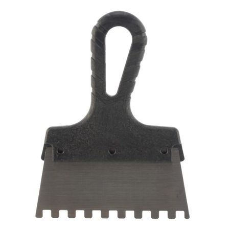 шпатель зубчатый антикор.покрытие 150мм зуб 6х6мм, арт.6299 шпатель зубчатый антикор покрытие 150мм зуб 6х6мм арт 6299