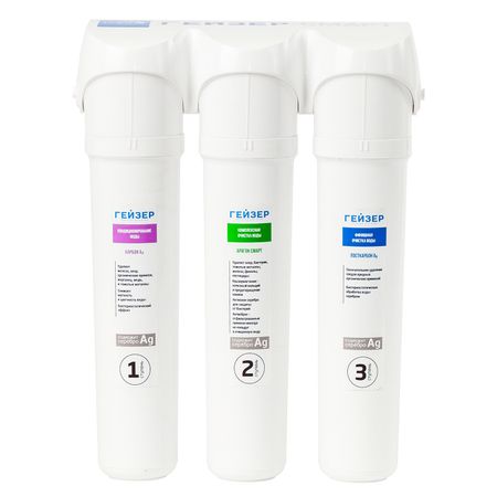 фильтр стационарный ГЕЙЗЕР смарт-У без крана для мягкой воды керамический картридж для крана 35 40 мм