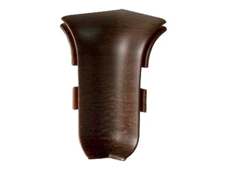 угол внутренний для плинтуса ПВХ SALAG NGF 56мм Венге 1шт. угол внутренний 25х16мм венге 4шт