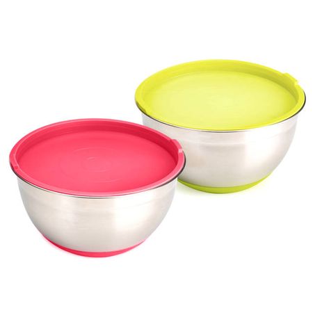 миска ATTRIBUTE Mix 4,2л 24см с крышкой нерж.сталь микс цвета терка mallony nimbus 24см плоская без поддона нерж