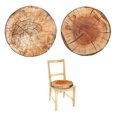 сиденье для стула Пенек D40см в ассортименте /разные рисунки/, арт.СТ-38 носок новогодний maxijoy с бородой 23х35см полиэстер в ассортименте