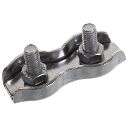 зажим троса DUPLEX 4мм нержавеющая сталь 1шт зажим троса duplex 4мм