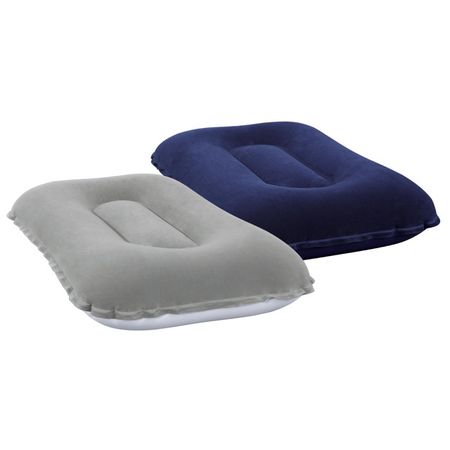 подушка надувная BESTWAY 42х26х10см дорожная подушка u образная из хлопка