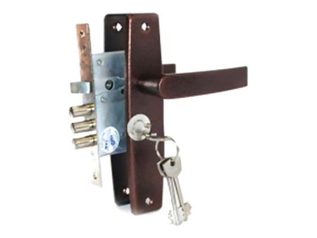 ручка дверная с замком ПРО-САМ ЗВ 9-8/13 медный антик привод защелки замка заднего багажника для jeep grand cherokee compass patriot commander liberty dodge durango nitro 4589131aa