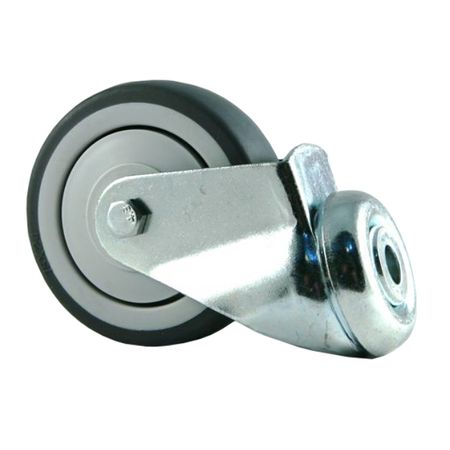 колесо 75мм поворотное под штырь резина колесо 50мм поворотное под штырь серое резина