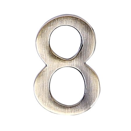 цифра-8 самокл металл антик бронза крючок 2 х рожковый антик бронза