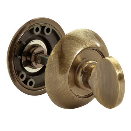 завертка сантехническая RUCETTI RAP WC AB круг бронза античная угловые кронштейны naierdi 30 шт античная бронза