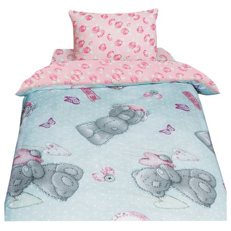 постельное белье 1,5сп MONA LIZA От меня к тебе/Me To You Подарок бязь 1 нав.50х70см, арт.521417/1