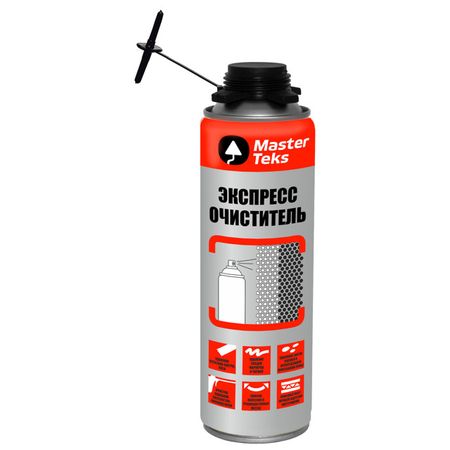 экспресс-очиститель MASTERTEKS 500 мл, арт.9412841 антискотч очиститель наклеек следов скотча и клея 335 мл аэрозоль probos