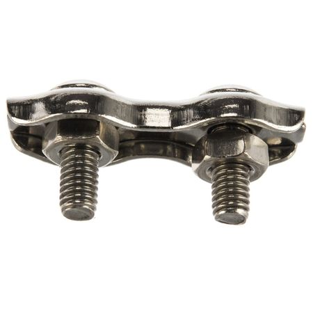 зажим троса DUPLEX 2мм нержавеющая сталь 1шт зажим троса duplex 4мм