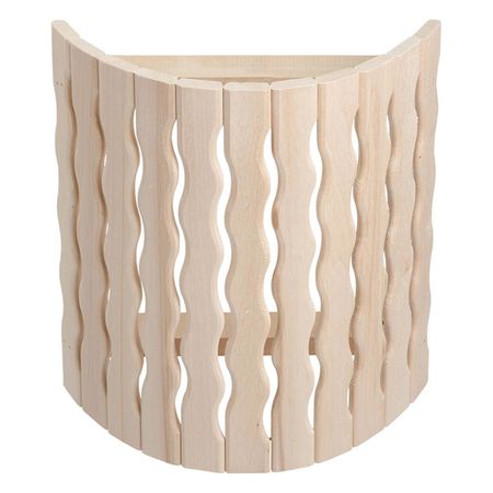 абажур д/светильника угловой Волна 27х10,5х30,5см липа прозрачные 3 мм пластиковые абажур протекторы для светодиодов