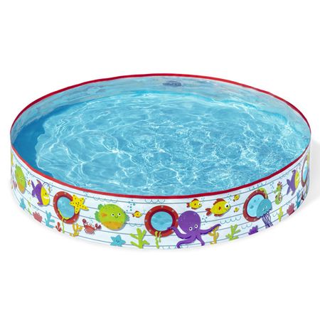 бассейн с мягким каркасом BESTWAY 152х152х25см 435л