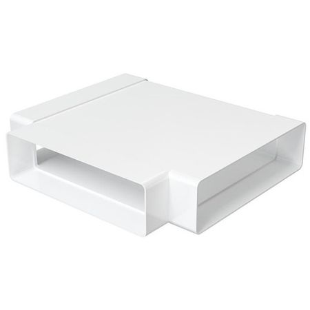 тройник ЭРА 60х204мм пластик белый