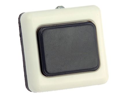 кнопка для звонка квадратная/прямоугольная nicelet светоотражающая наклейка для дверного звонка