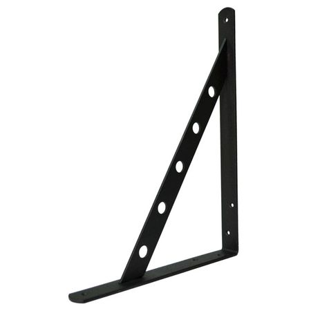 консоль силовая Альфа 225х300х28мм 45кг черный