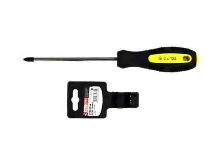 отвертка крестовая UGO LOKS 6,0х125мм PН2 отвертка крестовая ugo loks 6 0х125мм pн2