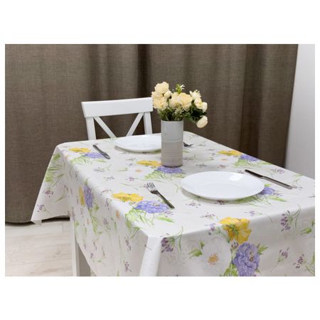 клеенка Будущее/Future Летний букет шир.140 см, арт.6060