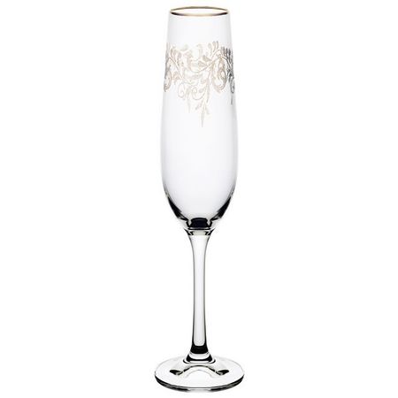 набор бокалов CRYSTALEX Виола Romantic 6шт 190мл шампань стекло подвеска maxijoy пудель 7 3см шампань стекло