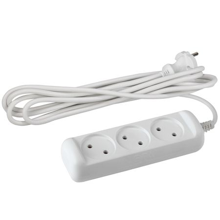 удлинитель ЭРА 5м 3-местный б/з 2х1кв мм белый удлинитель 3м 3 местный б з 2х0 75мм кв