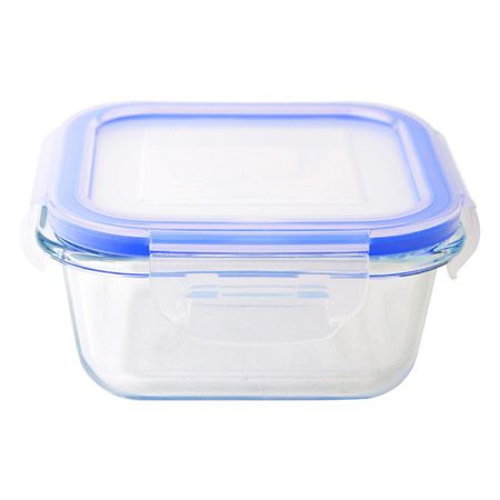 контейнер для продуктов MALLONY Cristallino 0,8л 15,9х15,7х7,2см жаропрочное стекло, пластик бутылка для масла уксуса atmosphere 250мл стекло пластик