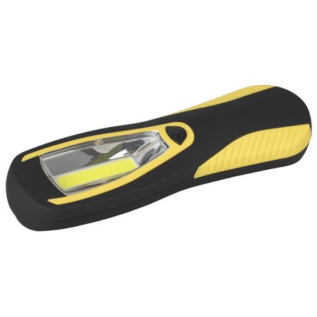 фонарь рабочий ЭРА RB-701 Практик 5Вт COB 3xAA пластик резина желтый alonefire e17 оранжевый желтый фонарь 3800 люмен