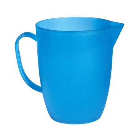 кувшин COSMOPLAST 1,25 л с носиком пластик в ассортименте