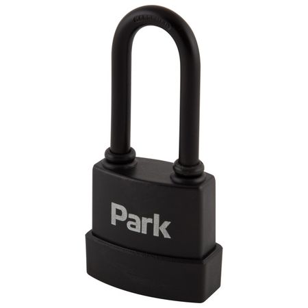 замок навесной PARK сталь/пластик 45мм всепогодный длинная дужка гвозди для пневмостеплера concorde 1 05х1 25 45мм 5000шт